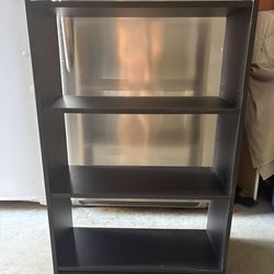 3 Shelf Bookcase Black