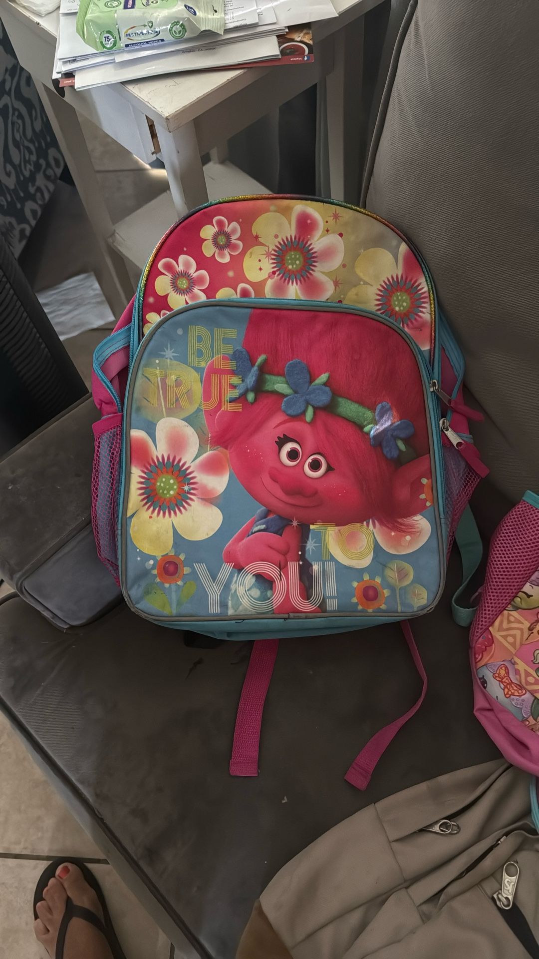 School Backpack Poppy troll