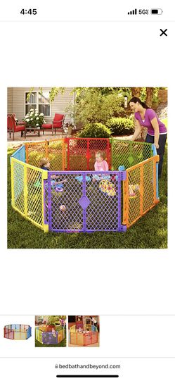 8 Panels Play yard 