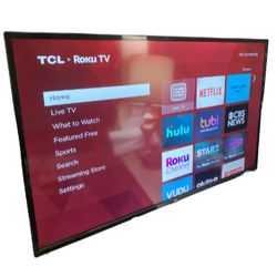 TCL 40-inch 1080p Smart LED Roku TV - 40S325, 2019 Model , Black MSRP $380