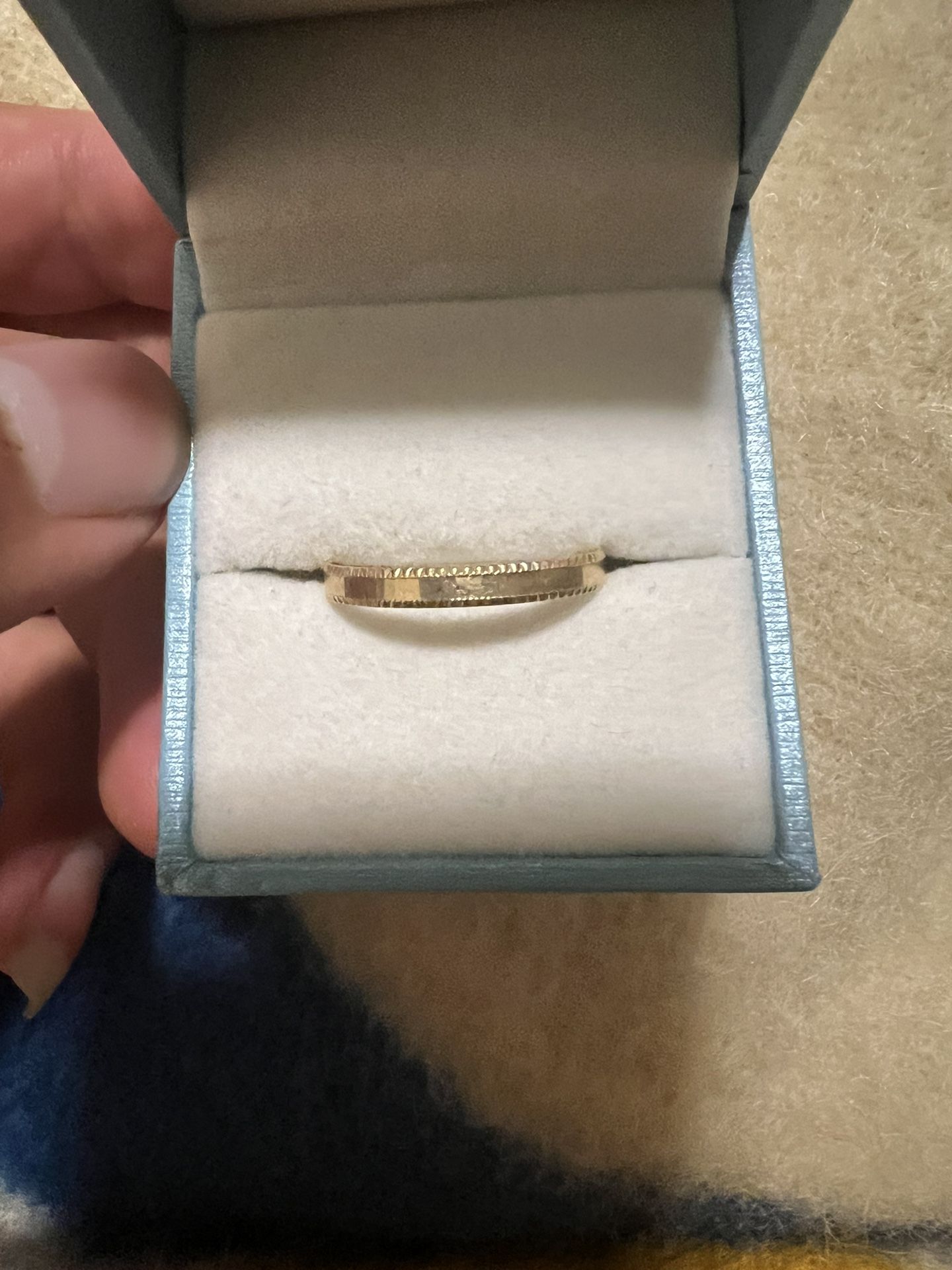 18k gold ring 1.5 grams