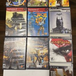 PS2 And PS3 Games