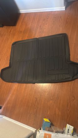 Powerty Trunk Mat for Hyundai Tucson 2016-2020 & 2021 — All-Weather TPO Cargo Liner Accessories, Heavy-Duty Cargo Liner, Trunk Liner (Not compatible w