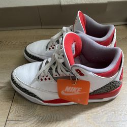 Jordan 3 Retro Fire Red