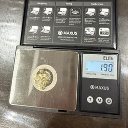 10k Gold Heart Nugget Pendent 🏆