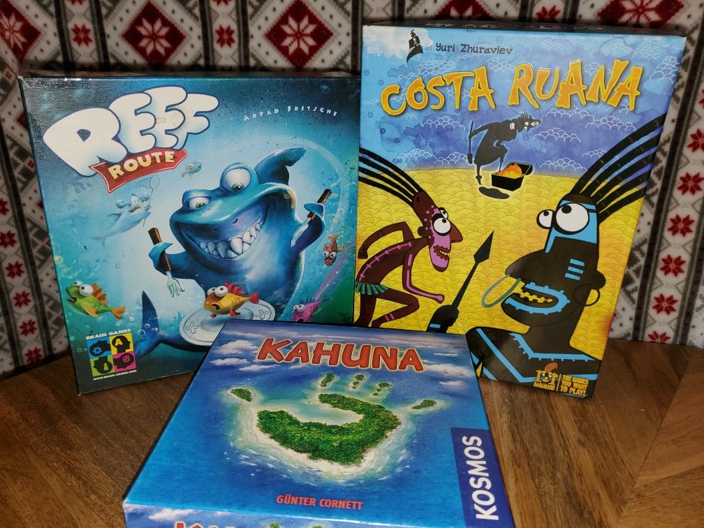 3 Board Game Bundle, Islands