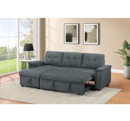 Adjustable sofa bed with storage brand new in box firm price $450