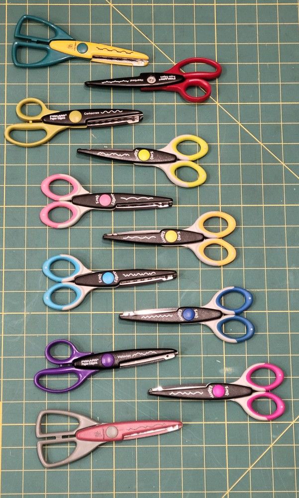 Kraft Edgers Provo Craft, Fiskars, 11 Scissors
