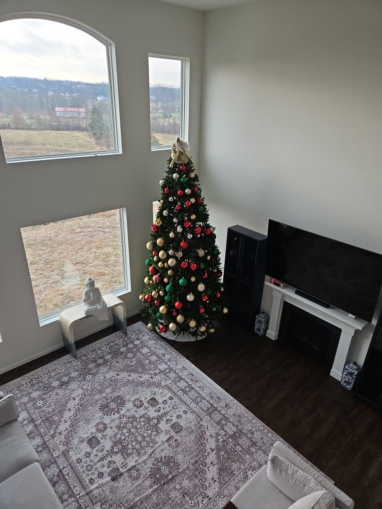 Giant 12 Feet Christmas Tree With Auto Light Options