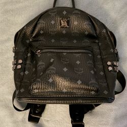 MCM Black Backpack 
