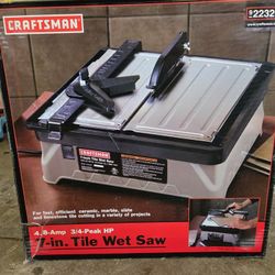 Craftsman Wet Saw