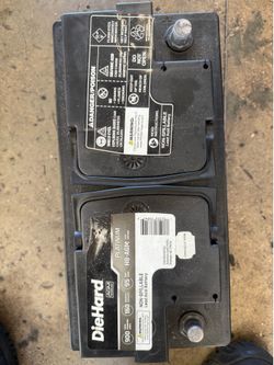 H8 AGM Die Hard battery