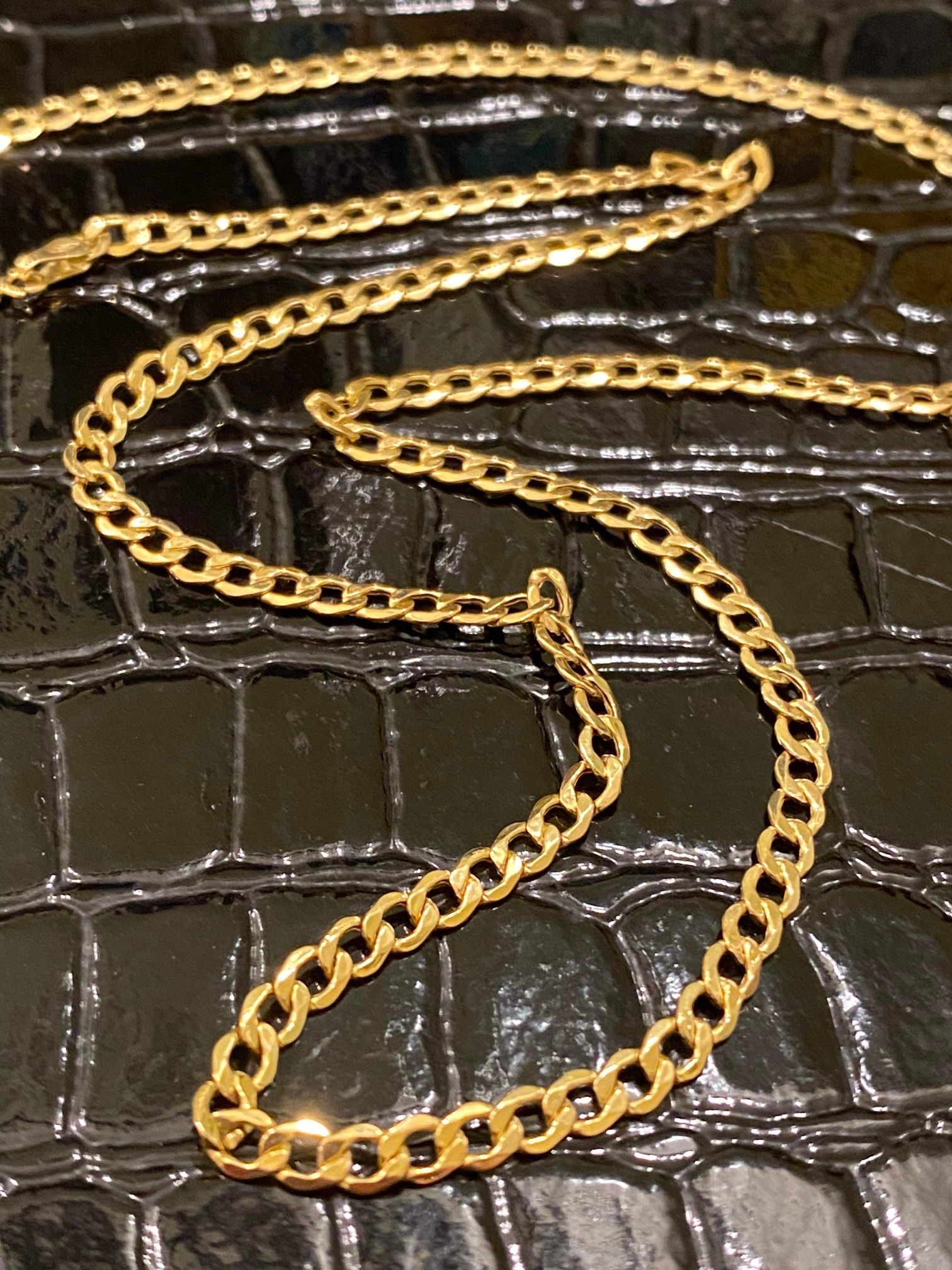 18K Gold Cuban Chain