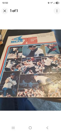 1976 Chicago White Sox Official Program Scorecard