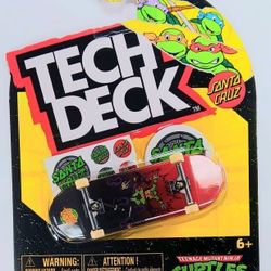 RAPHAEL × FOOT SOLDIERS | TMNT SANTA CRUZ SERIES | TECH DECK 2024 | NEW IN BOX | FACTORY SEALED