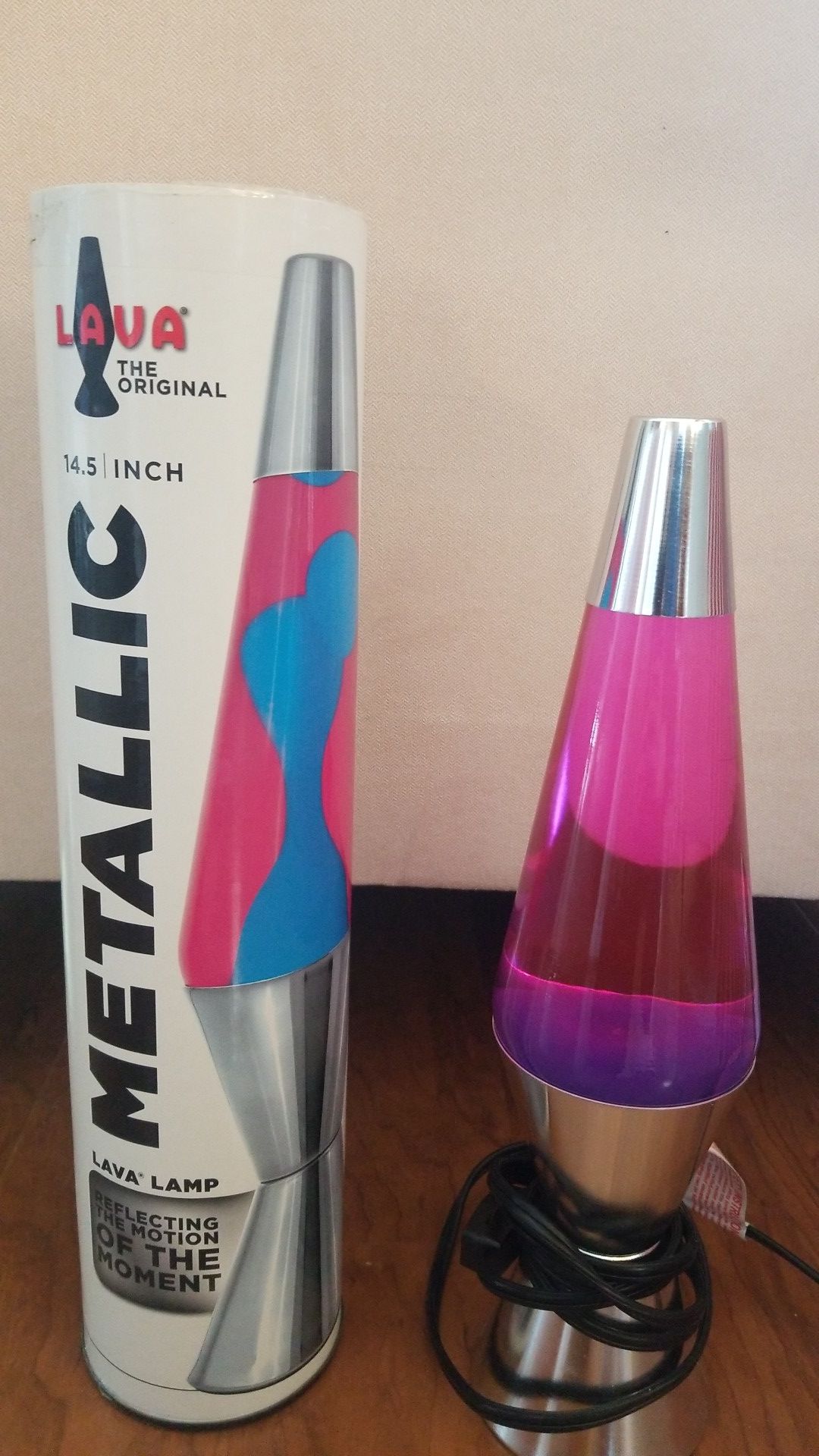 Metallic Lava Lamp