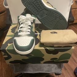Bape Sta “Sk8” ABC camo Green 