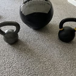 Kettle Bell + Weighted Ball