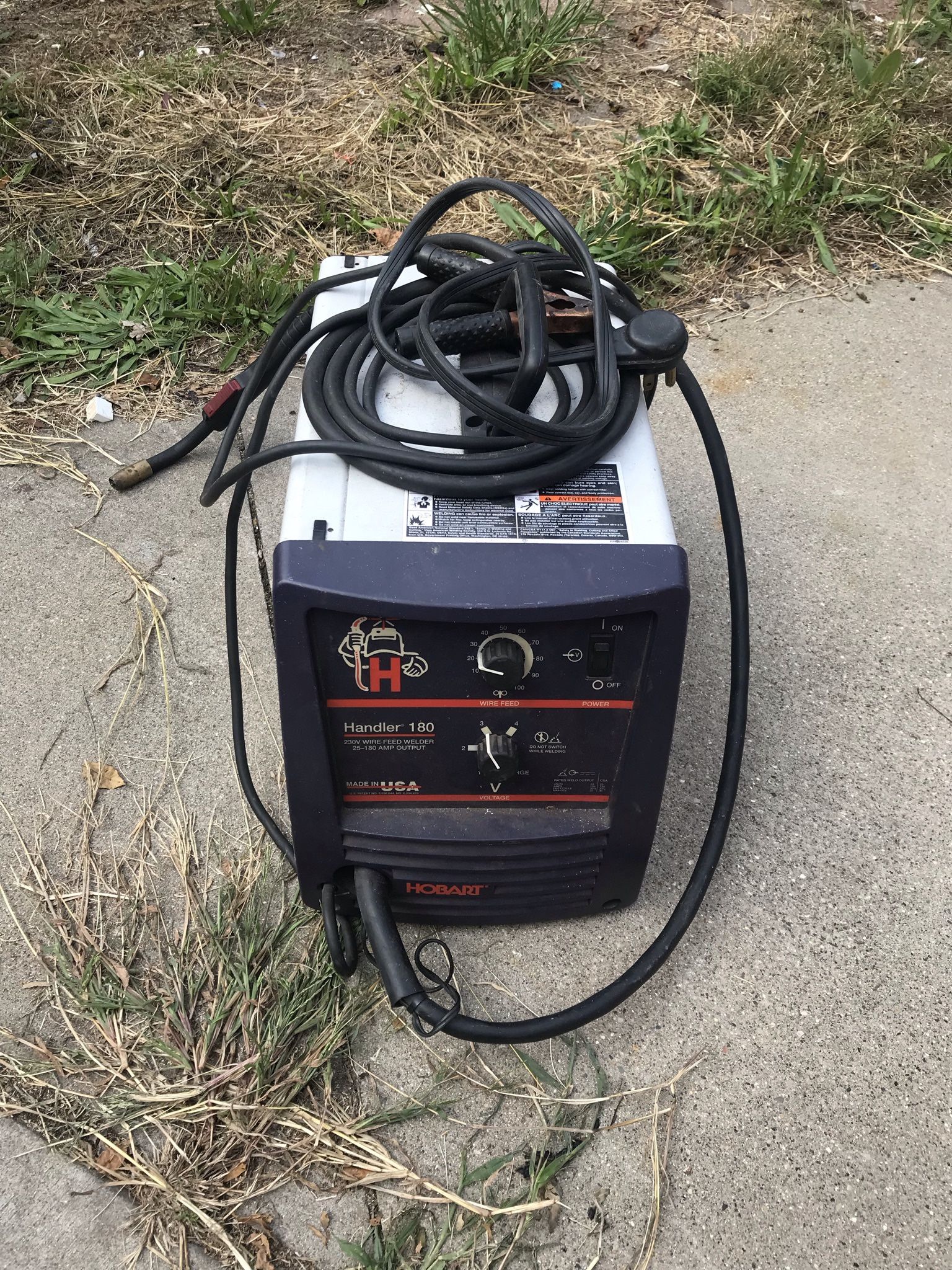 Hobart Handler 180 mig welder Great Condition