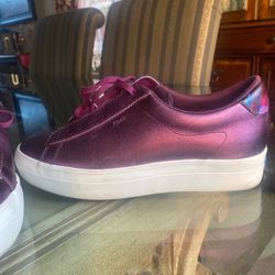 KEDS purple Leather Women’s Shows Sneakers 7.5