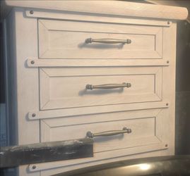 Crown Mark Maybelle 3-Drawer Nightstand - PRICE IS FIRM