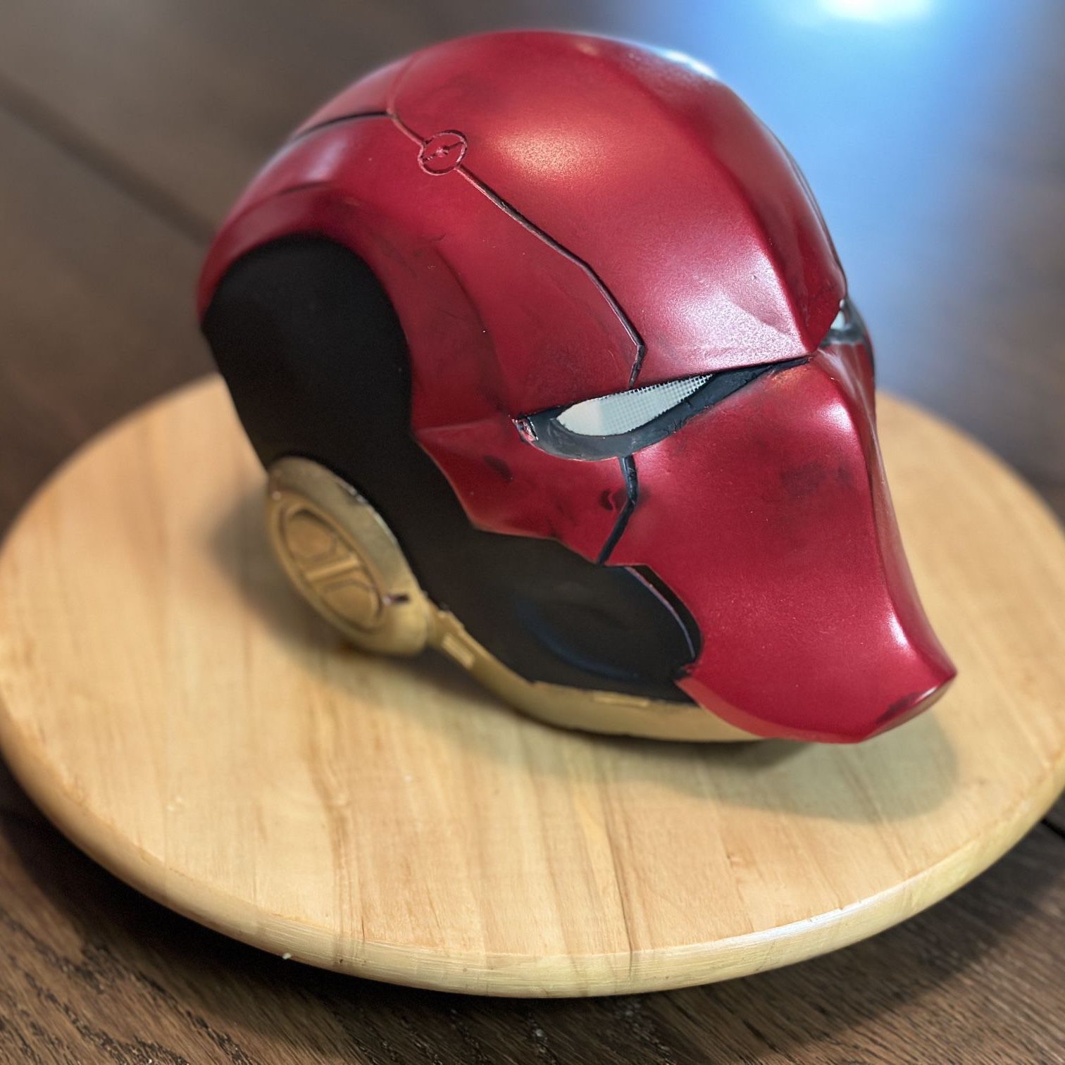 Prop Star Wars UMBRA, Red Ronin 3D Printed Helmet - CUSTOM | One Of A Kind | Worth $350 - Asking $175 Ea. ONLY