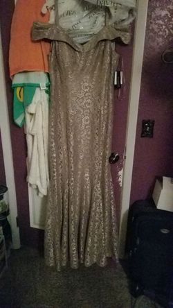 Gold gown
