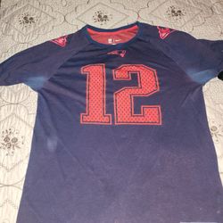 New England Patriots Women's Athletic Cut Tee