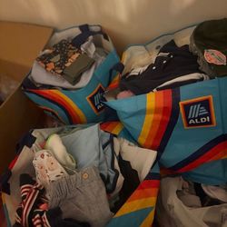Huge Lot Toddler Boy Clothes Age 12m-2yr Kids Snowsuit, Letterman Jackets, Overalls, Swimsuits, Etc. 