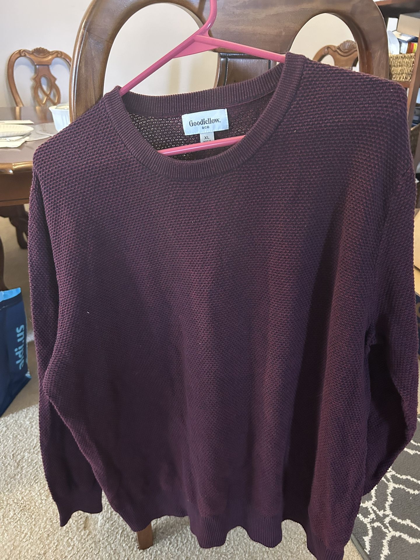 Men's Cotton Sweater Size XL