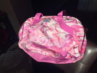 Justice bag/girls/gymnastics bag/duffle bag