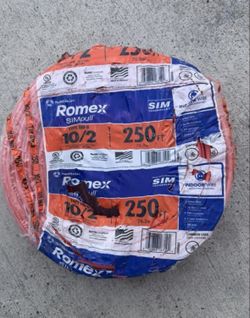 New romex wire 10/2