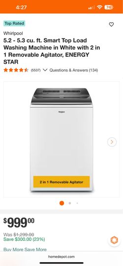 Whirlpool cabrio