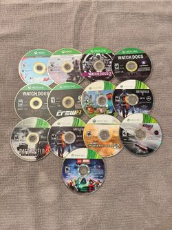 Microsoft Xbox 360 & Xbox One Video Games Lot (untested)