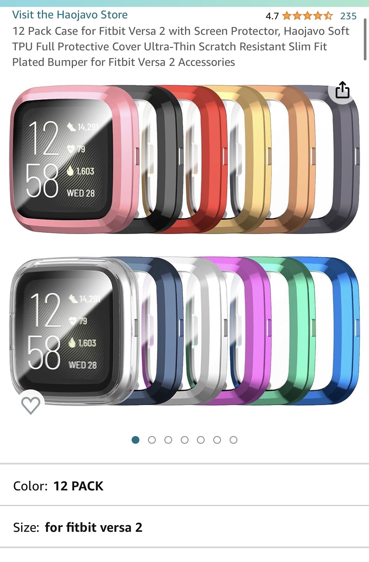 FitBit Versa 2 Watch Covers