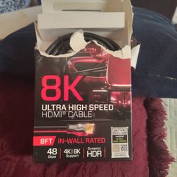 8k Ultra High Speed HDMI Cable 