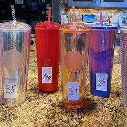 Starbucks Tumblers 24oz (Set #5) **LIKE NEW**