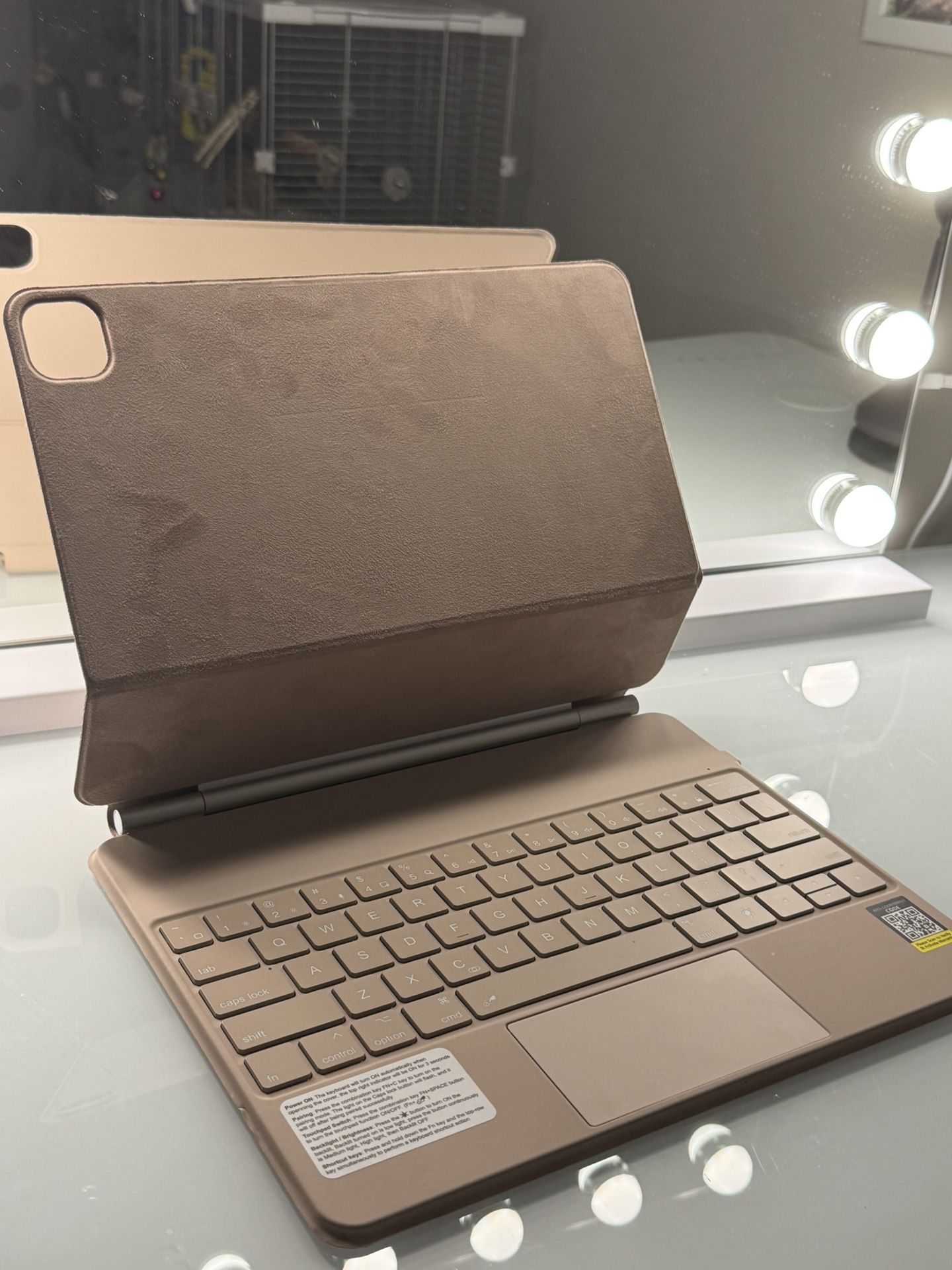 Runelk iPad Case With Keyboard 12.9 inch