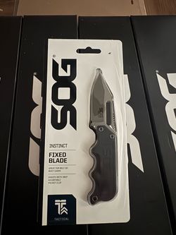 SOG Instinct Fixed Blade Knife with Sheath - New Qty-14 $35 each