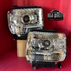 Gmc Sierra 2014. 2018 Headlights.