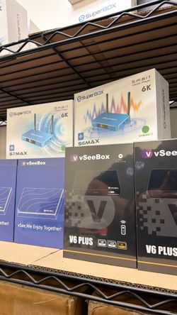 VSee Box V6 Max V See Box V6 Plus Superbox S7 Max Super Box S6 Max - Digital Media Players