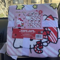 Hello Kitty Christmas Blanket