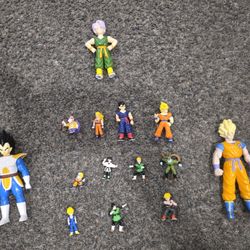 Dragon Ball Z Mini Figures Rare All For $150 OBO