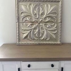 ✨STUNNING  Large Metal Wall Art Gold //Indoor Outdoor 