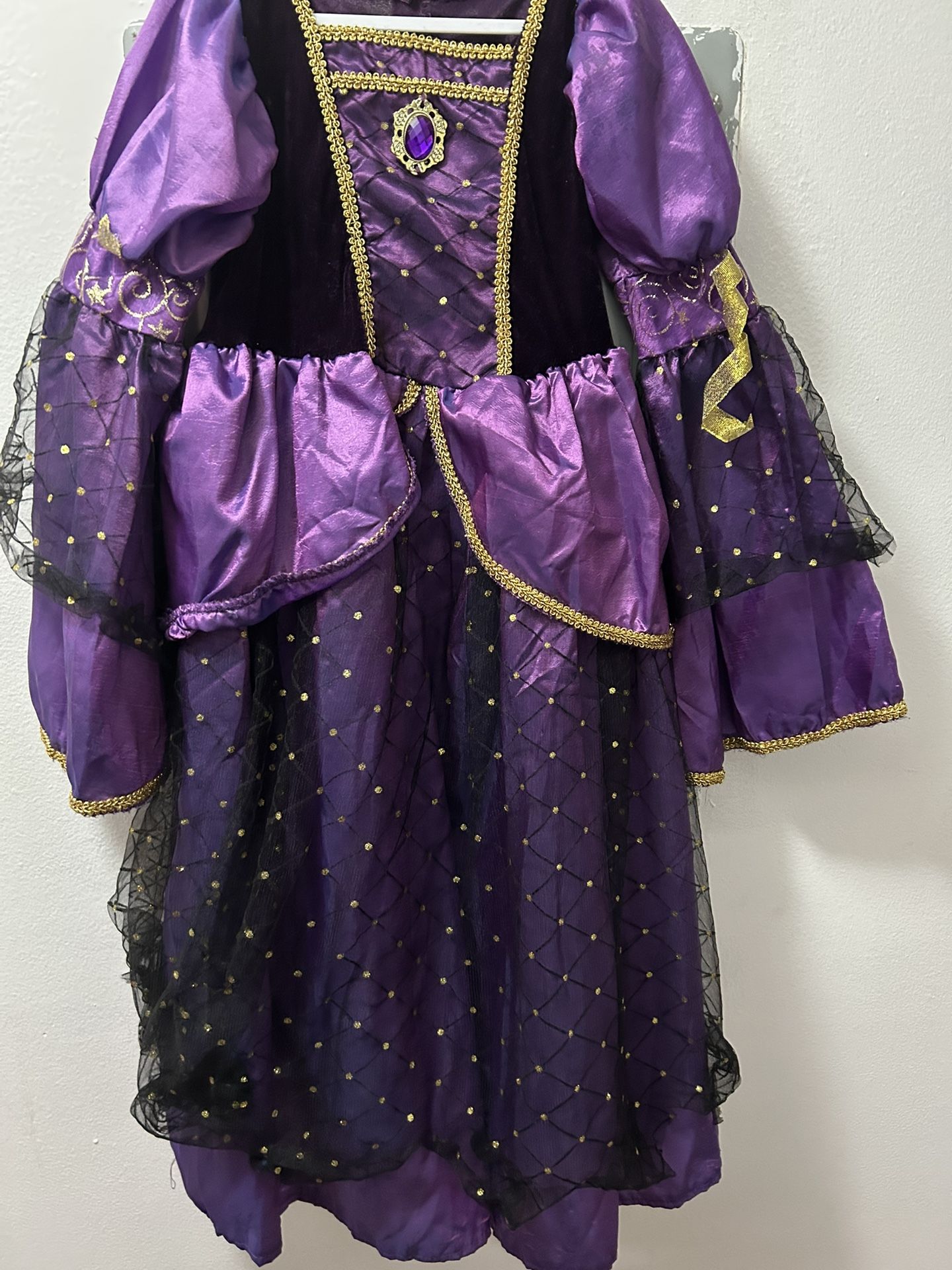 Girl Dress Size 4-5 Witch Dress Costume