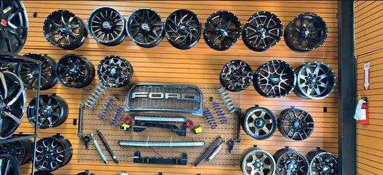 Rims Tires Level Kit Lift Kit Lowering kit Wheels Finance Available