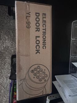 Door knob with keypad brand new