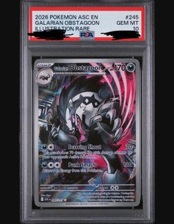 Galarian Obstagoon #245 PSA10
