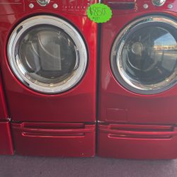 LG From Low  washer and dryer