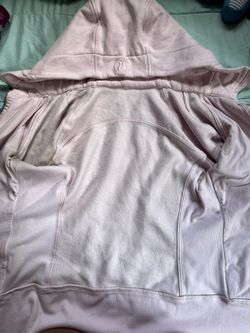 Light pink scuba jacket , size 8